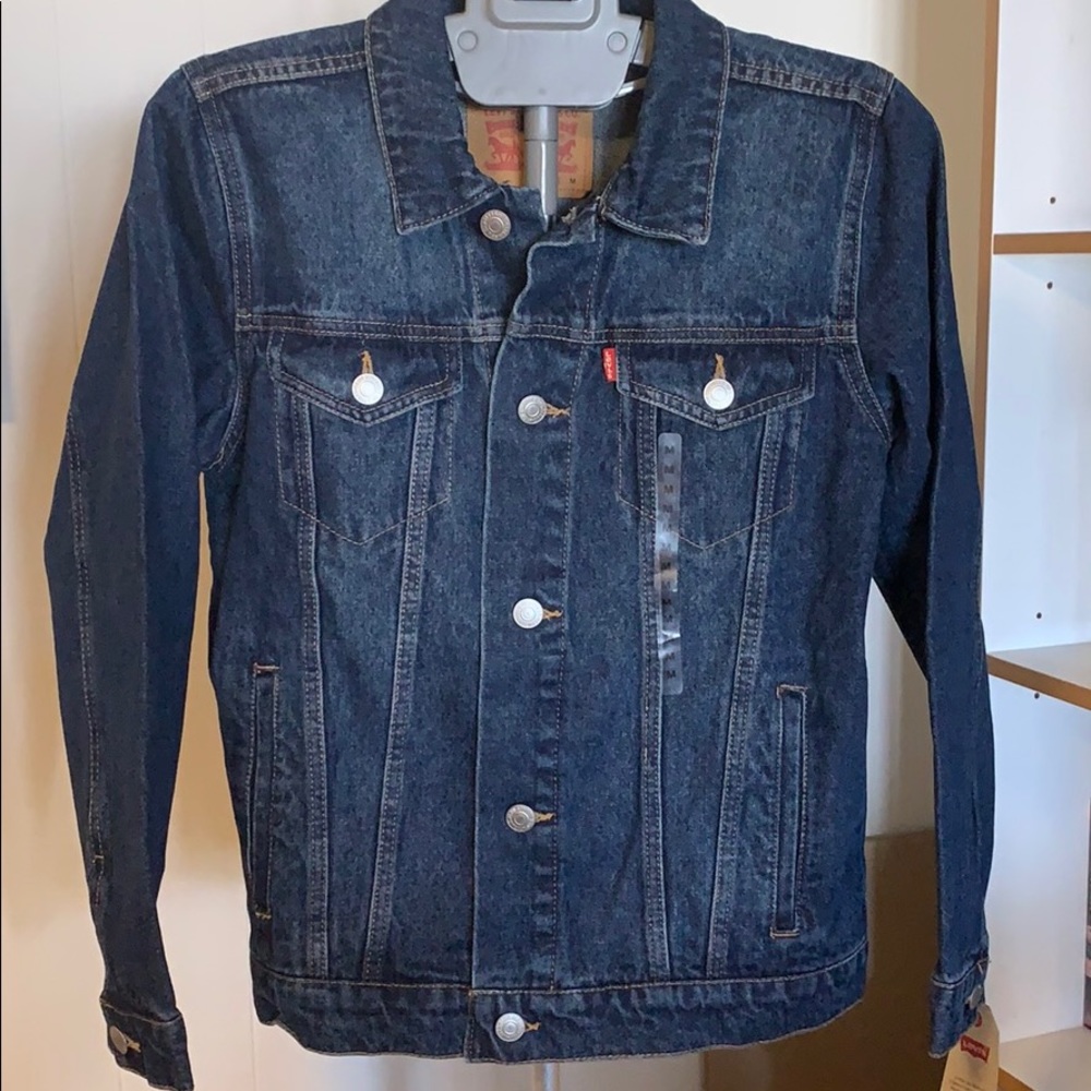 New Levi's Denim Trucker Jacket